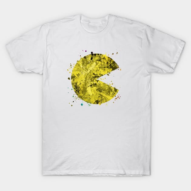 Pacman (Colored) T-Shirt by JonathonSummers